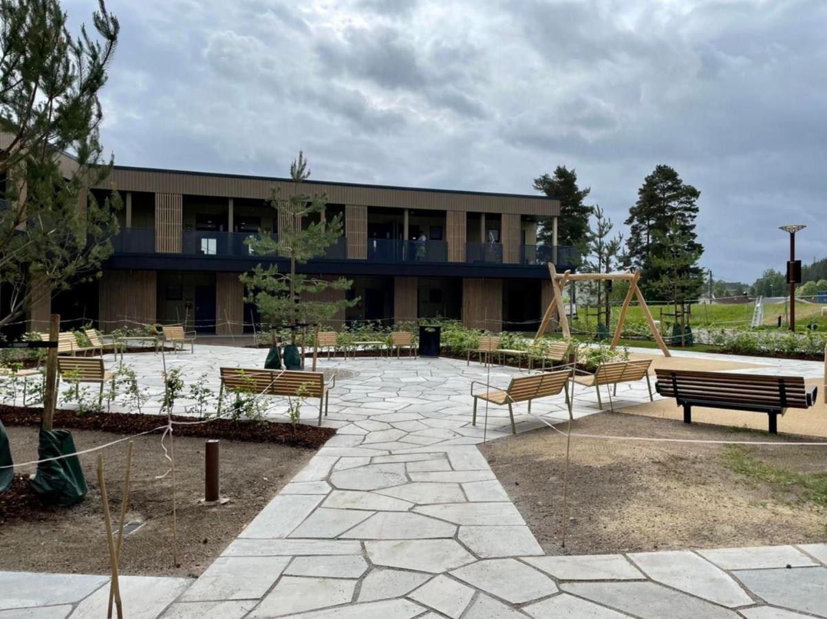 Hotell Fritidsparken Skien Buitenkant foto