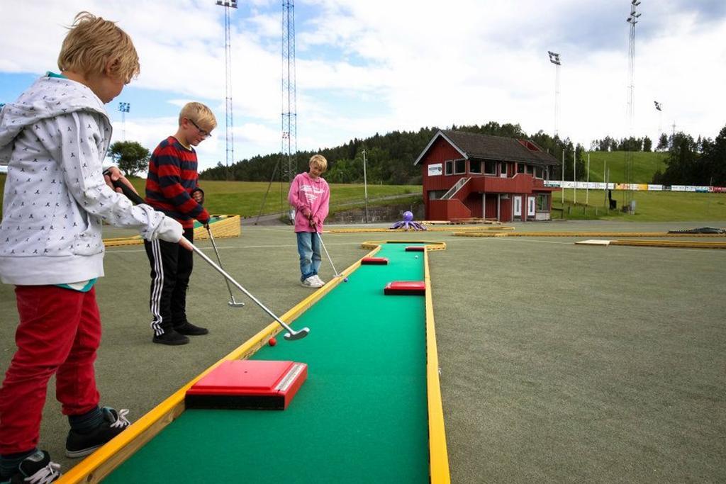 Hotell Fritidsparken Skien Buitenkant foto