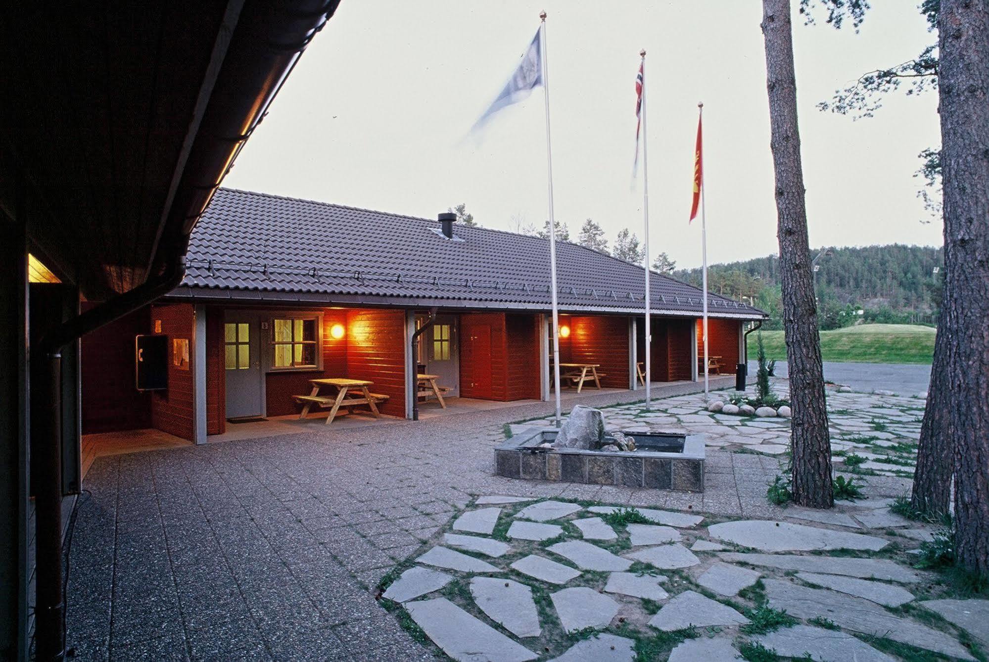 Hotell Fritidsparken Skien Buitenkant foto